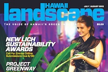 Cover of Landscape Hawaii JulyAugust 2013
